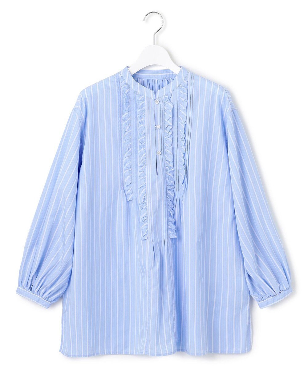 J.PRESS YORK STREET 【WOMEN】タイプライターフリンジ ブラウス 