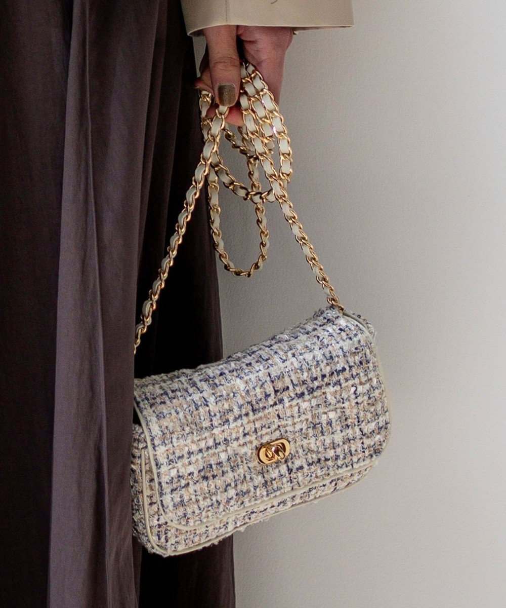 23区 【先行予約】GIOLICA ツイードミニ ショルダーバッグ 