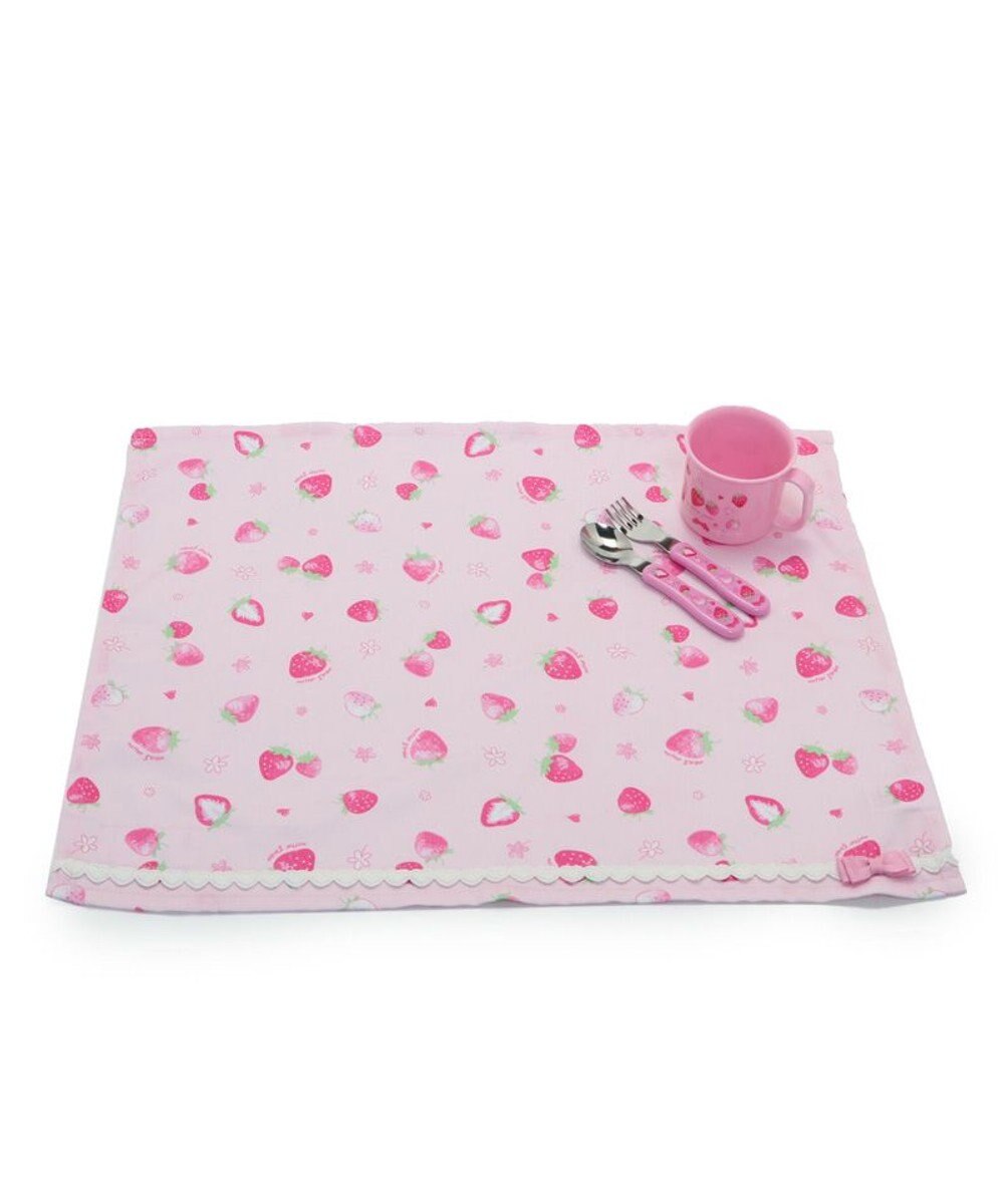 Mother garden マザーガーデン 野いちご ランチマット 《スケッチ柄》  50×40cm 