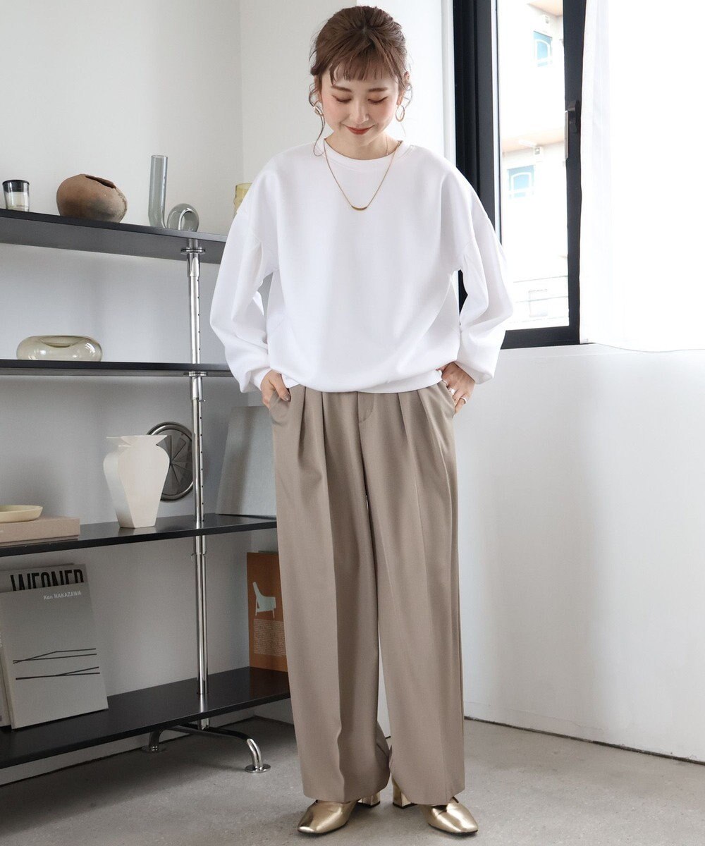 AMERICAN HOLIC 袖タックポンチプルオーバー 