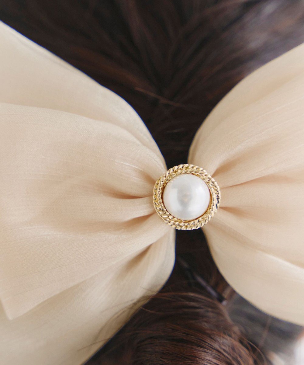 Tiaclasse オーガンジーリボンバレッタ 