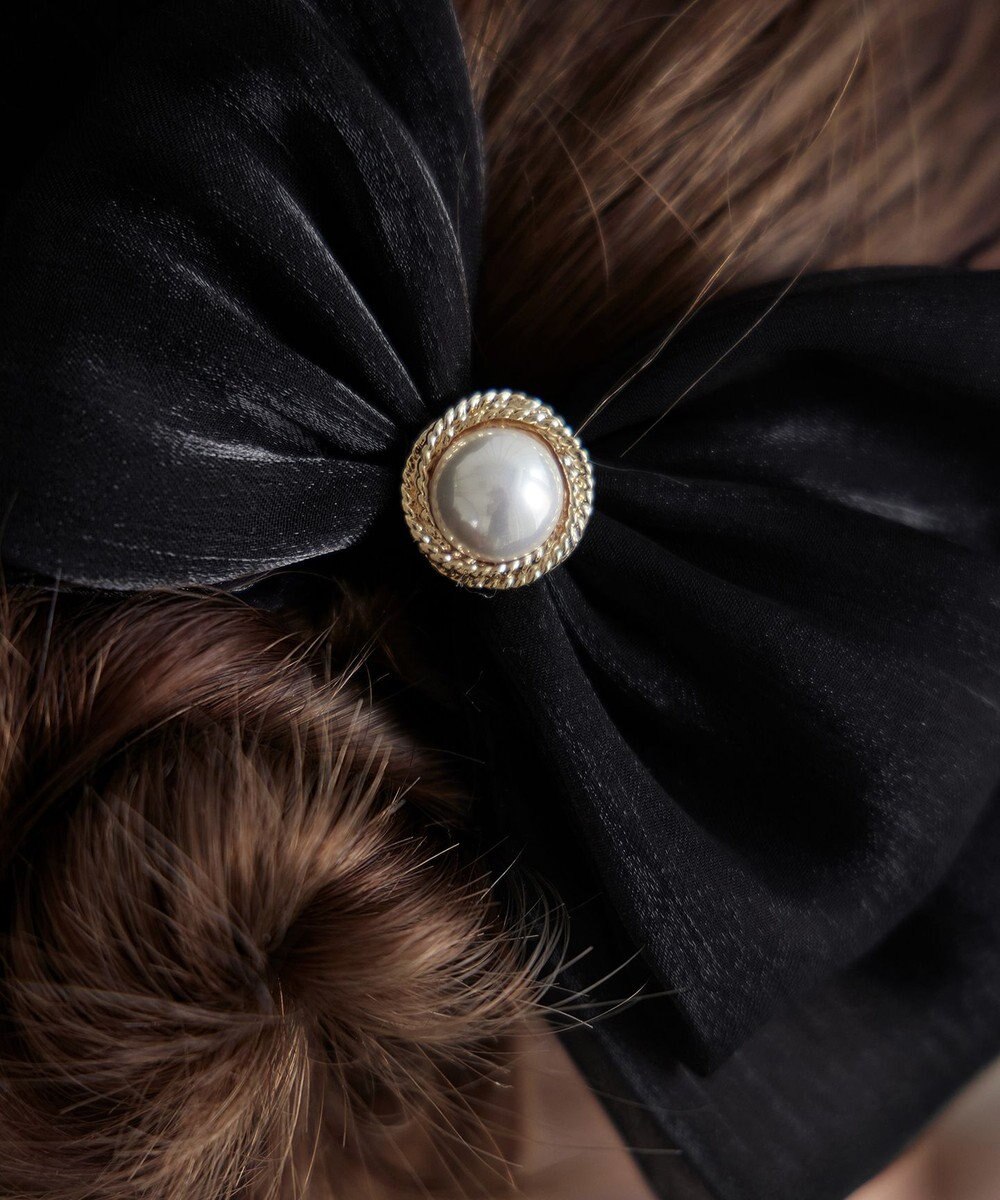 Tiaclasse オーガンジーリボンバレッタ 