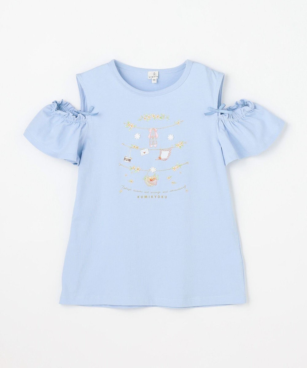 組曲 KIDS 【150-160㎝】 フルーティーブリーズTシャツ 