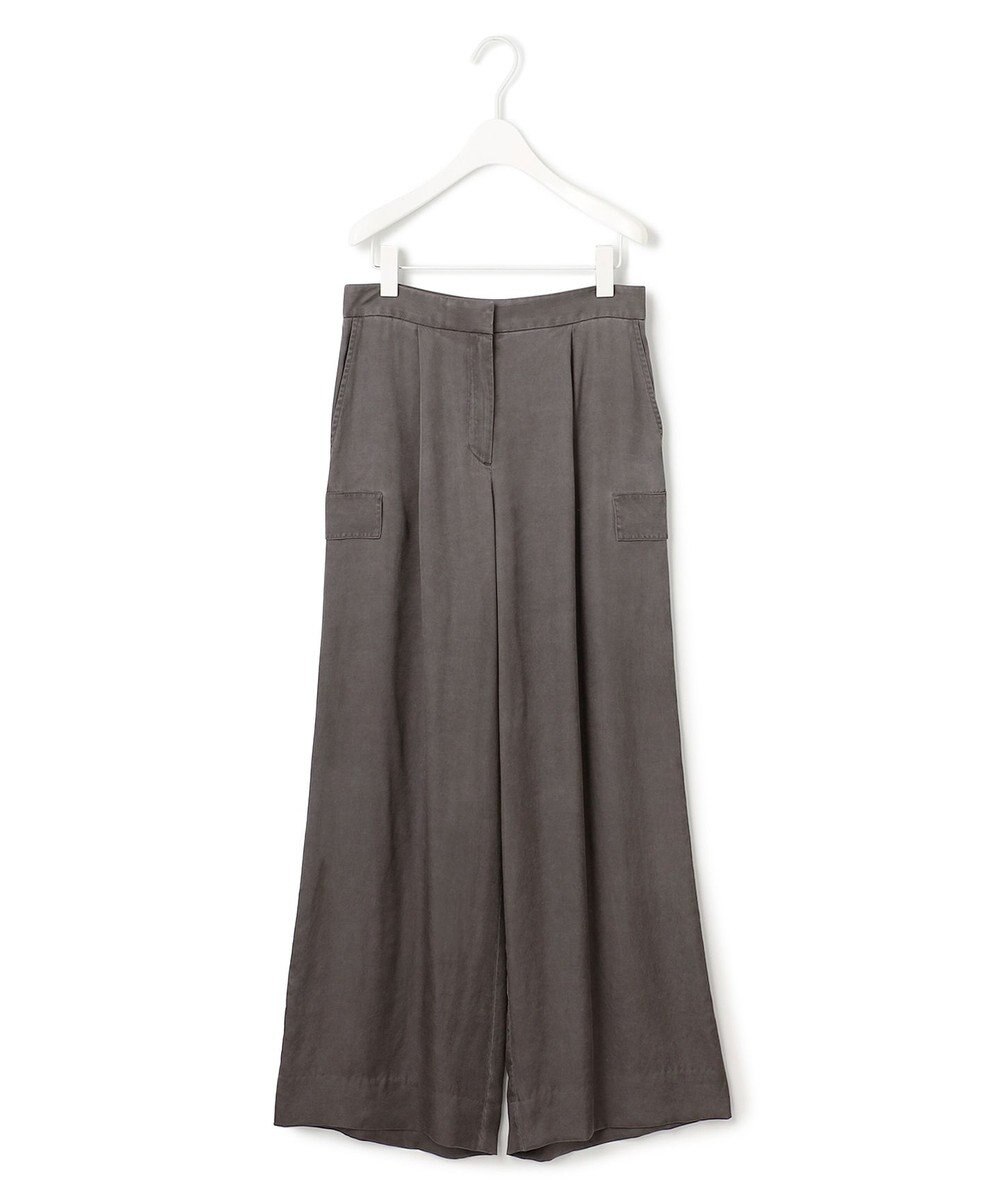 ICB L 【洗える】 キュプラピグメントクロス カーゴパンツ 