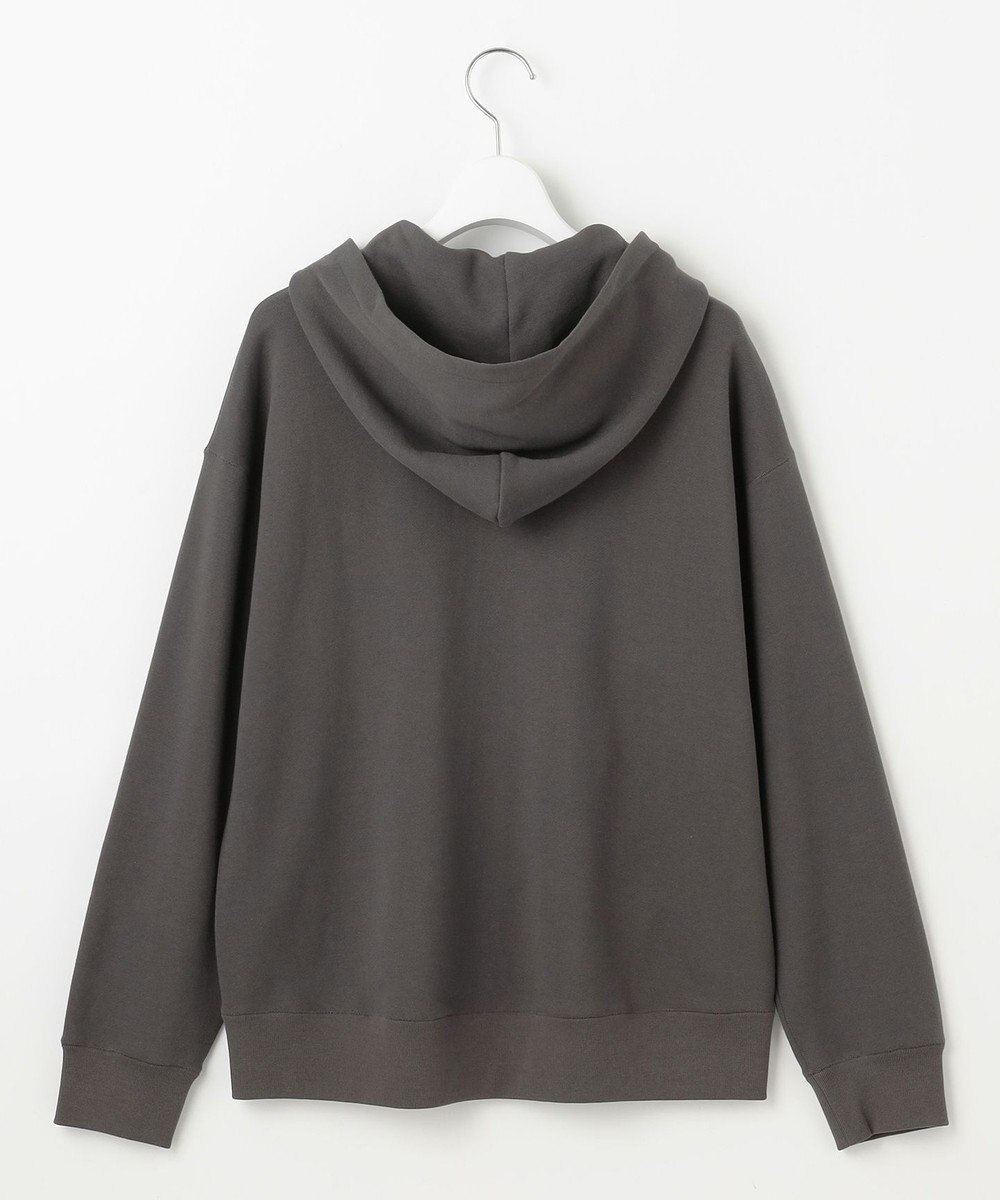 自由区 L クリアループバックジップ パーカー 