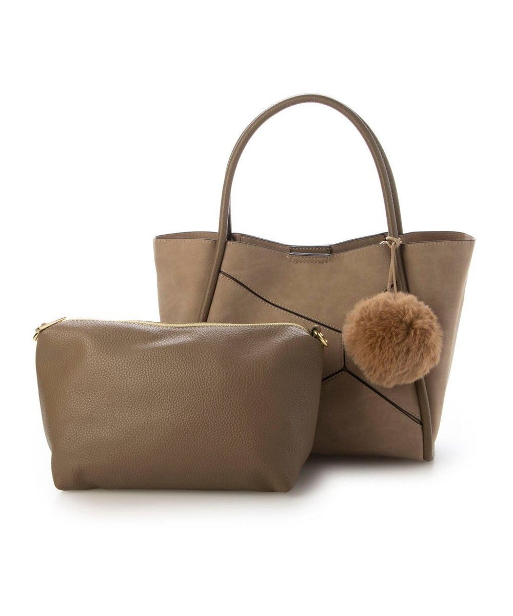 UNBILLION カシュカシュ cachecache / 通しハンドルパッチワークトート 