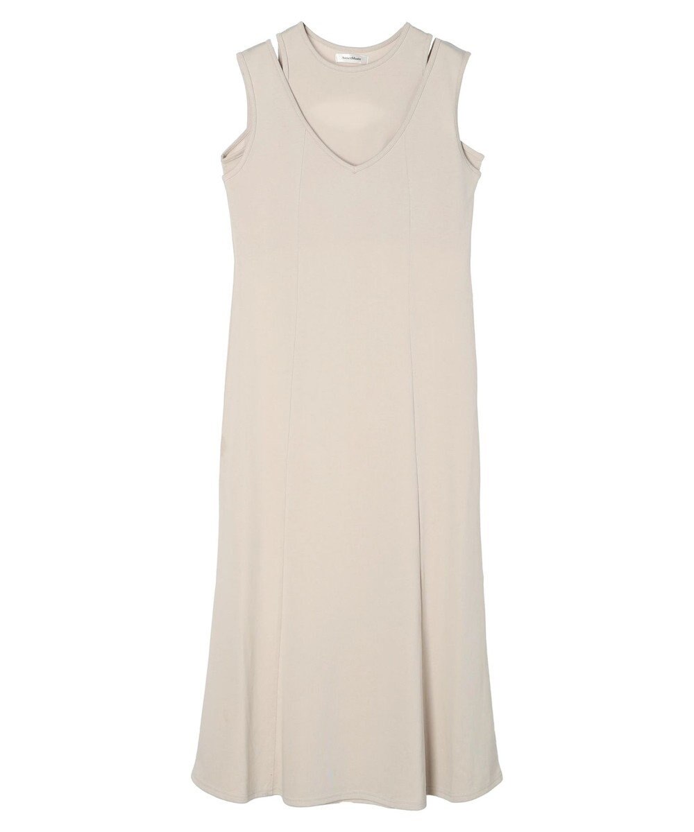 Green Parks カットワークデザインカットソーワンピース 