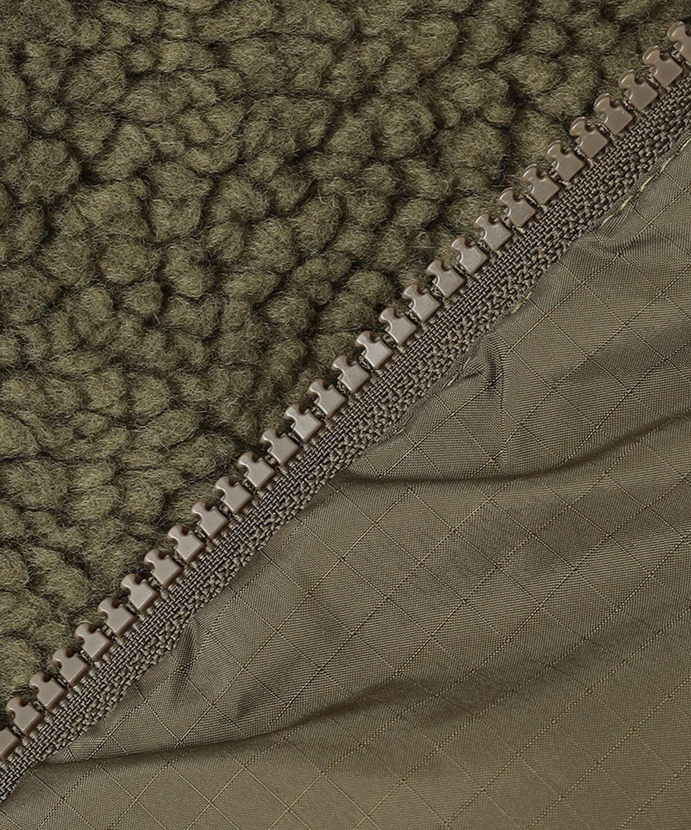 SHARE PARK LADIES 【LADIES】ボアフリースロングカーディガン 