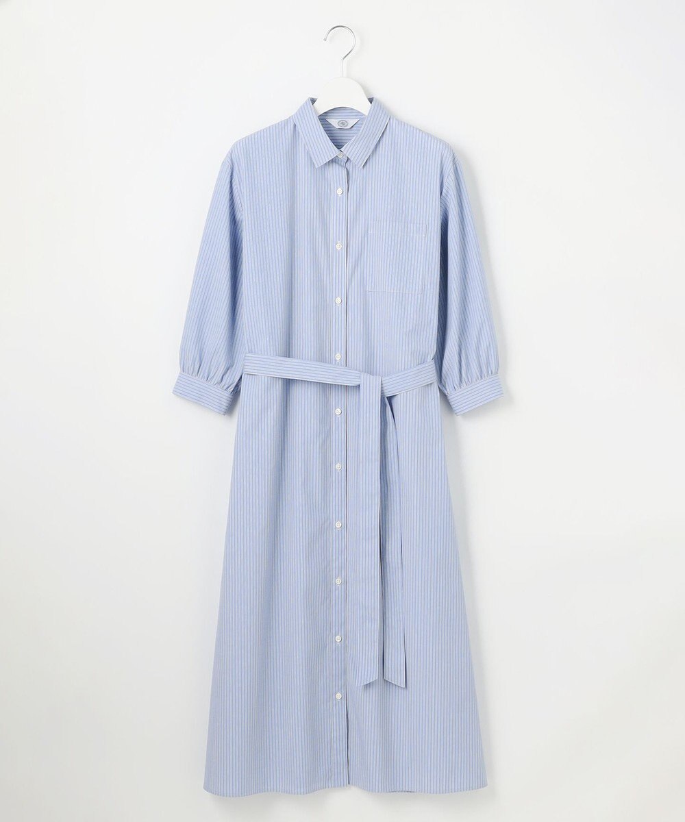 J.PRESS LADIES L 【洗える・接触冷感・UVケア】エステネージュ シャツ ワンピース 