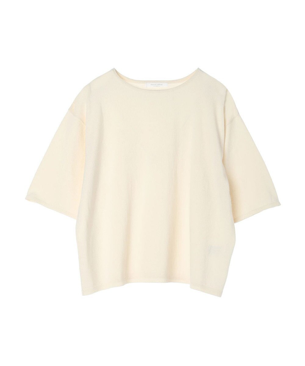 Green Parks 洗える　ニットＴシャツ 