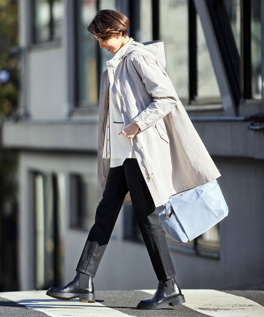 J.PRESS LADIES 【洗える】 レーヨンストレッチフルニードル カーディガン 