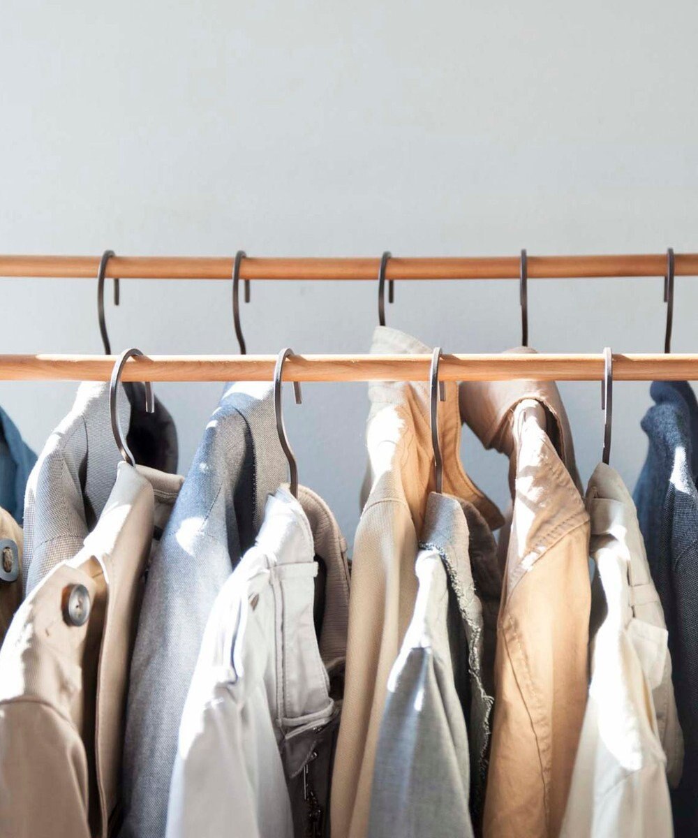 tower ハンガーラック タワー キャスター付き ブラック 