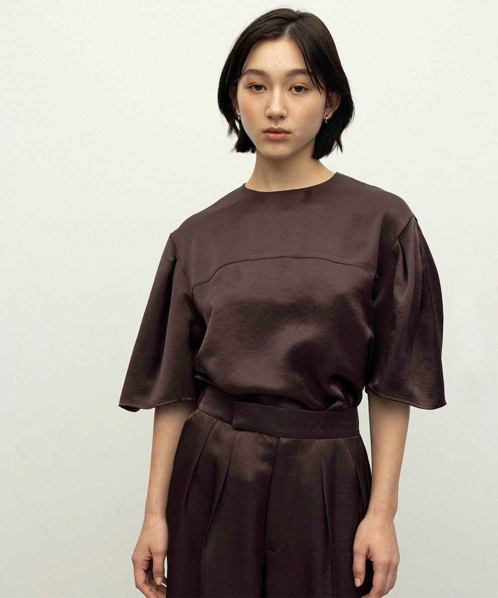 NAVE 【ReNAVE】タンブラーサテン ブラウス 