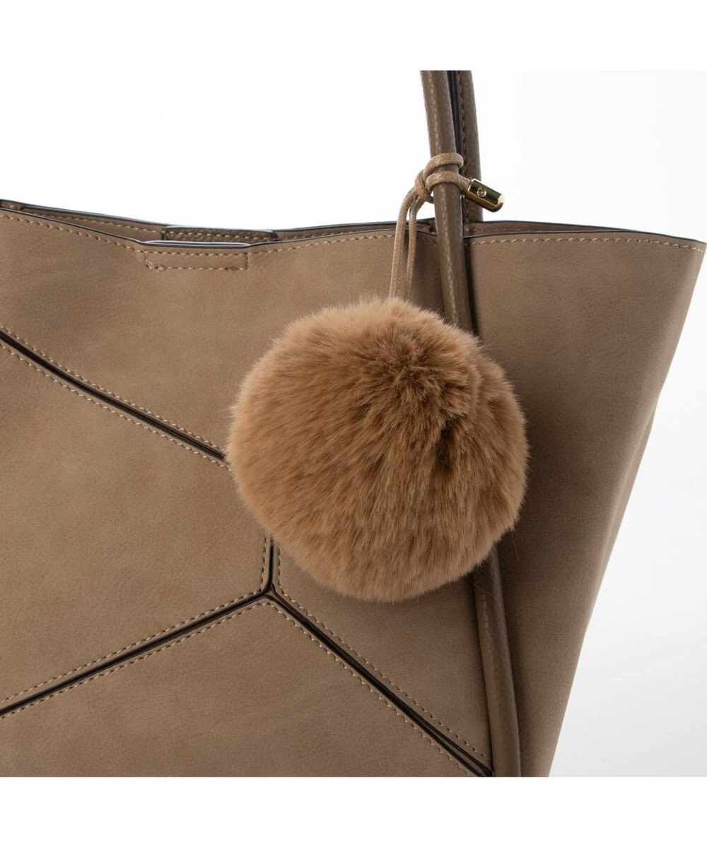 UNBILLION カシュカシュ cachecache / 通しハンドルパッチワークトート 