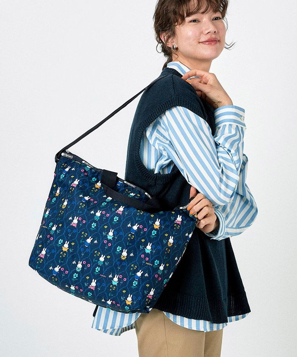 DELUXE EASY CARRY TOTE/ミッフィーガーデンフローラル / LeSportsac