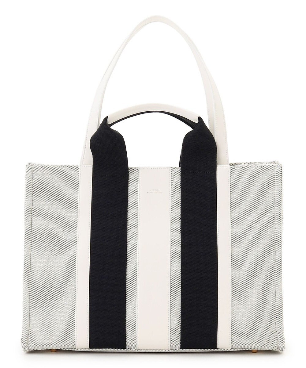 23区 【先行予約】ストライプキャンバス トートバッグ 