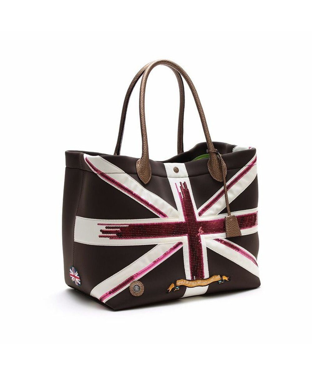 A.D.M.J. 【魔法の様に軽い】マジックライト/ユニオンジャックキューブトート34cm 