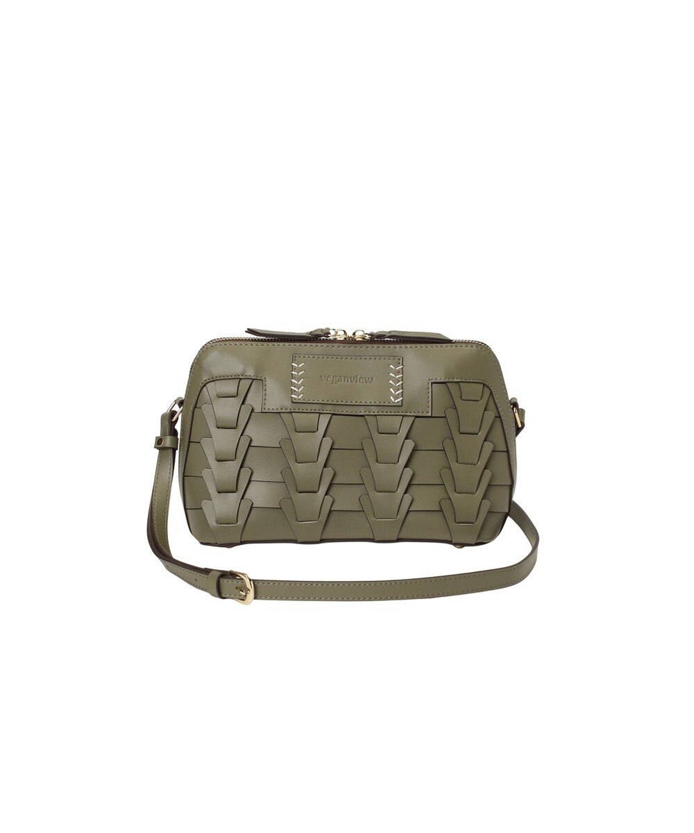 LA BAGAGERIE 【veganview】v piece mesh shoulder bag 