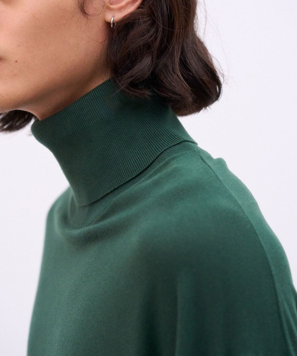 ATON SMOOTH SUVIN | タートルネックセーター - UNISEX 