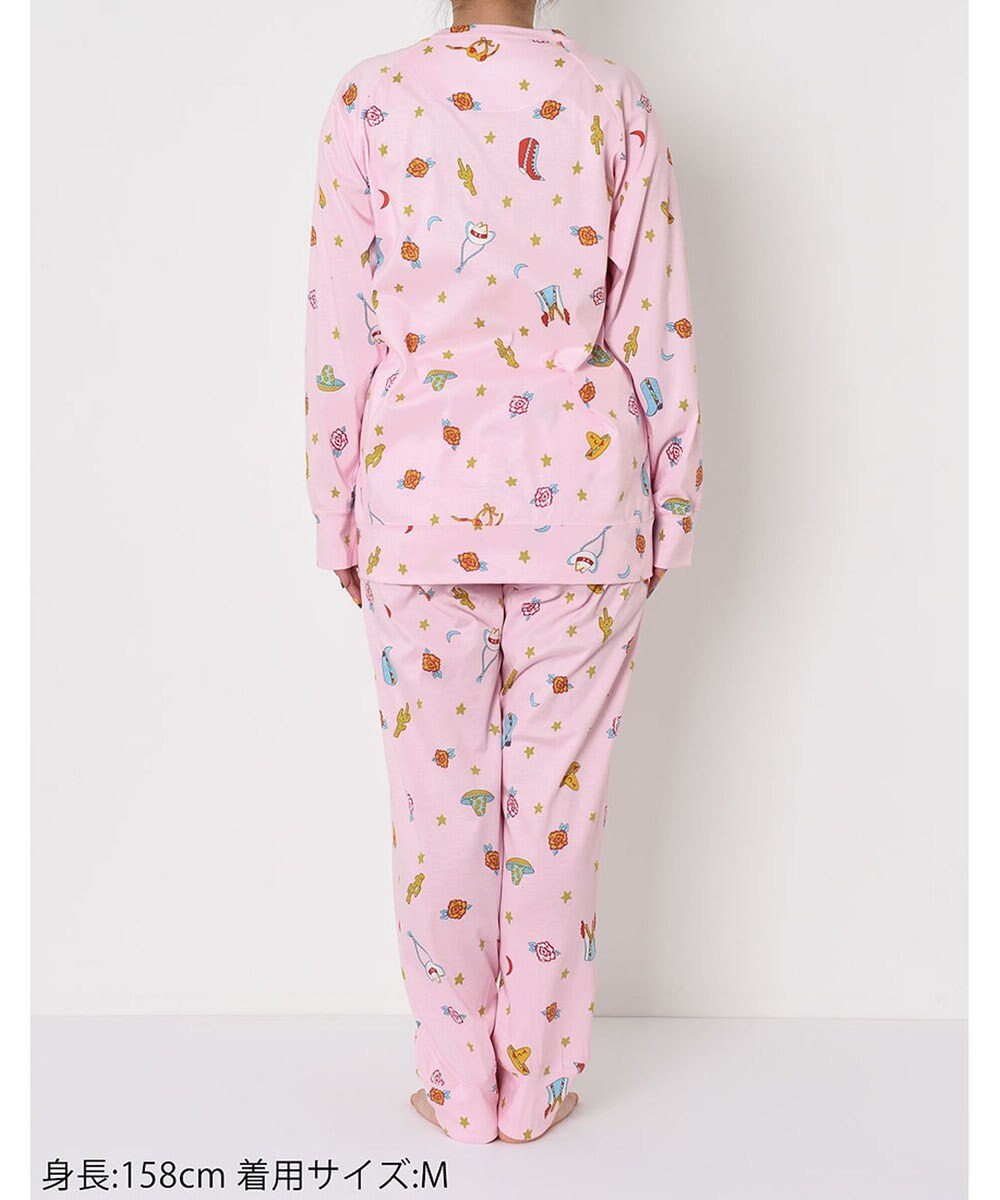 tsumori chisato SLEEP パジャマ　長袖　長ズボン　ルームウエア　綿100%　スムース素材　/ワコール　UDX543 