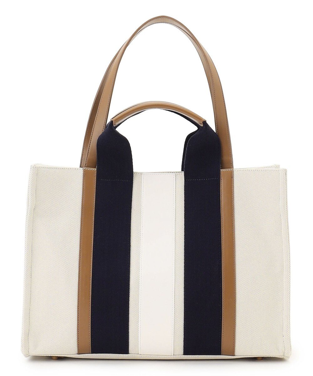 23区 【先行予約】ストライプキャンバス トートバッグ 