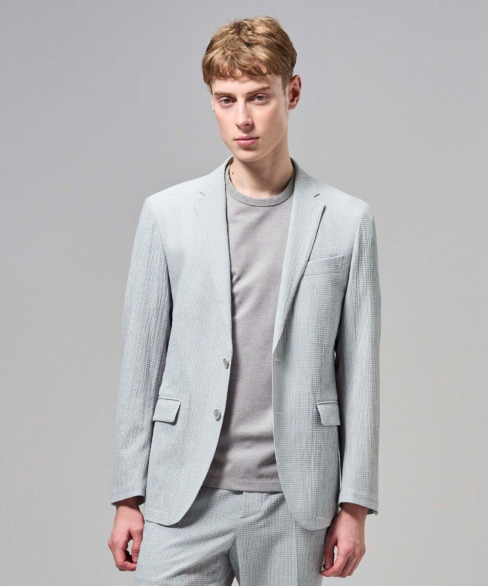 JOSEPH HOMME 新色追加【セットアップ対応】トリコサッカーストレッチ　 ジャケット 