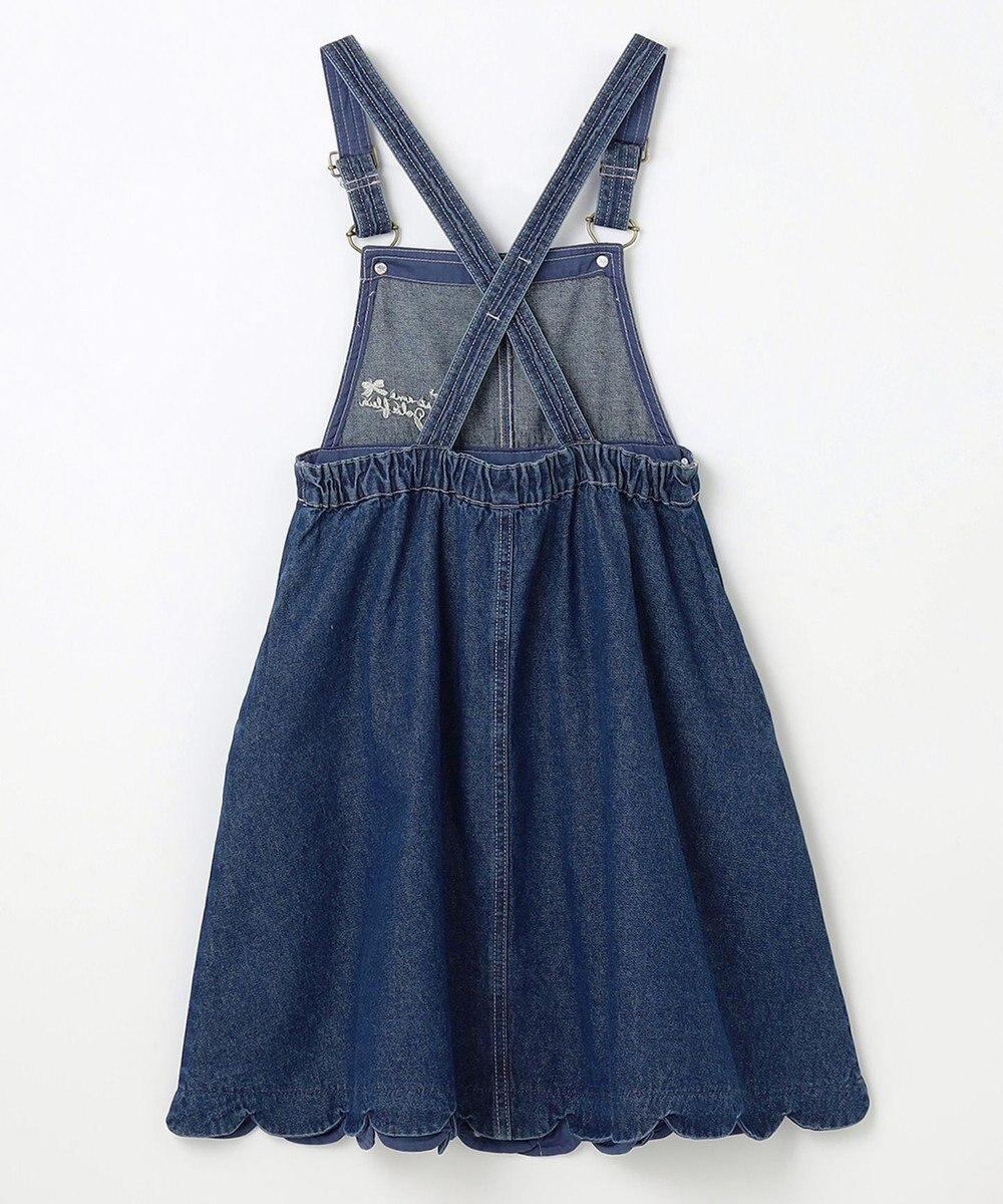 ANY KIDS デニムジャンパースカート 