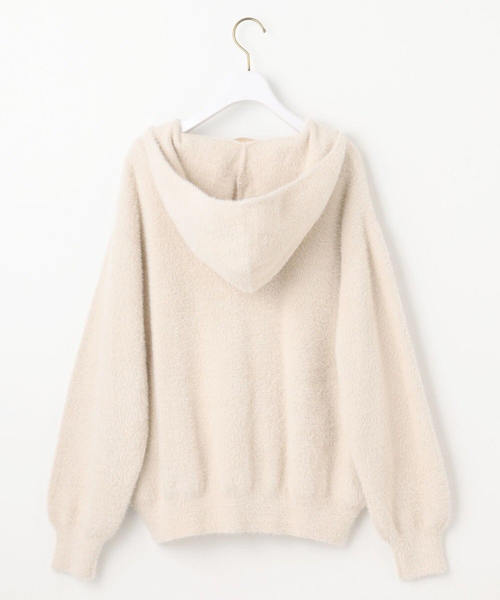 ANY SIS 【洗える】シャギーニット パーカー 