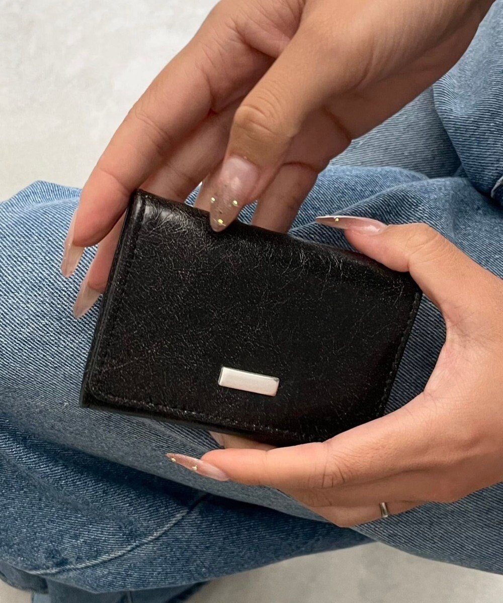 WEGO プレートフラップミニウォレット 