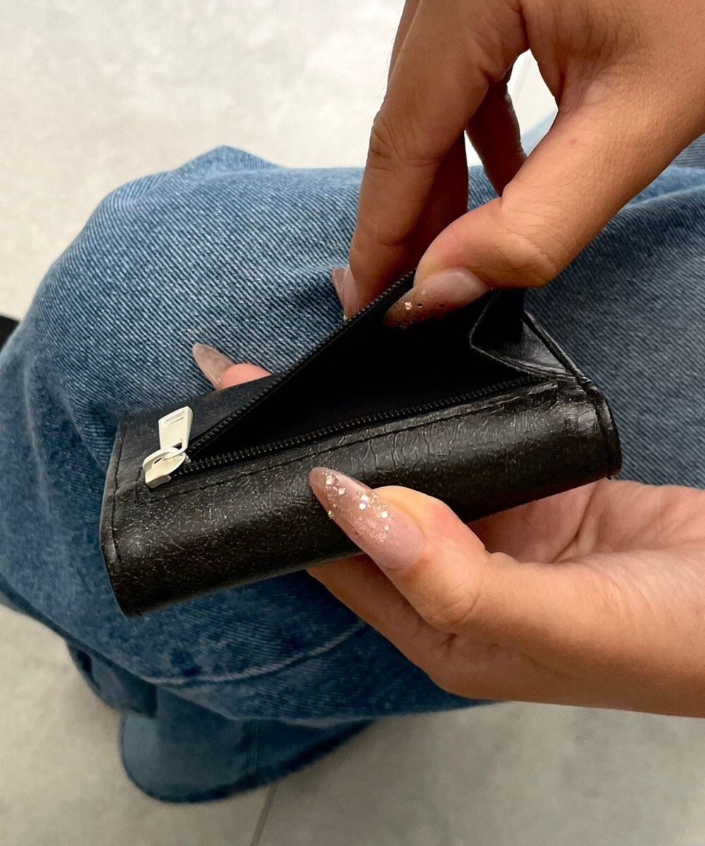 WEGO プレートフラップミニウォレット 