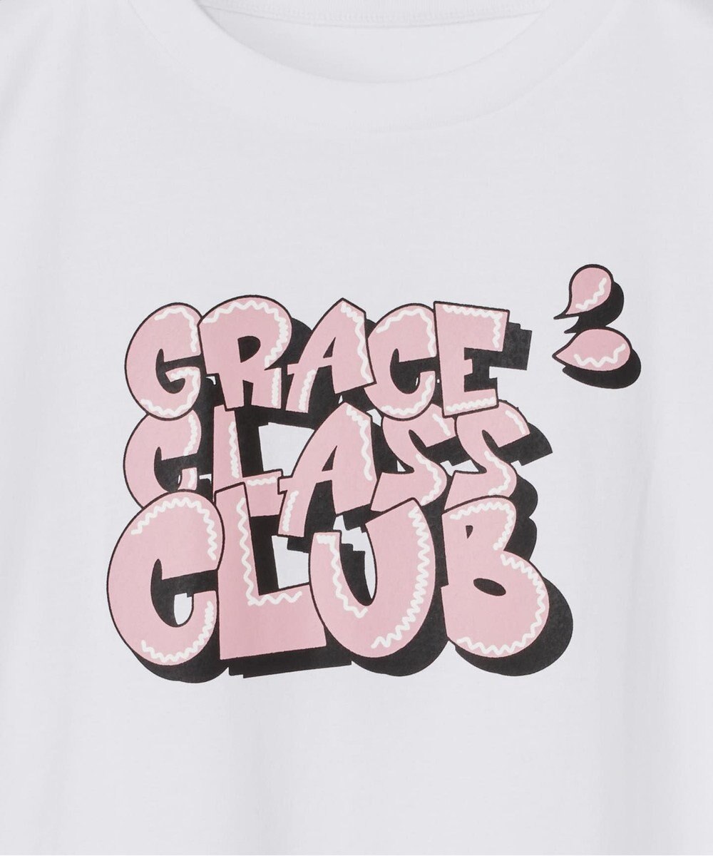 GRACE CONTINENTAL グラフィティプリントTシャツ 