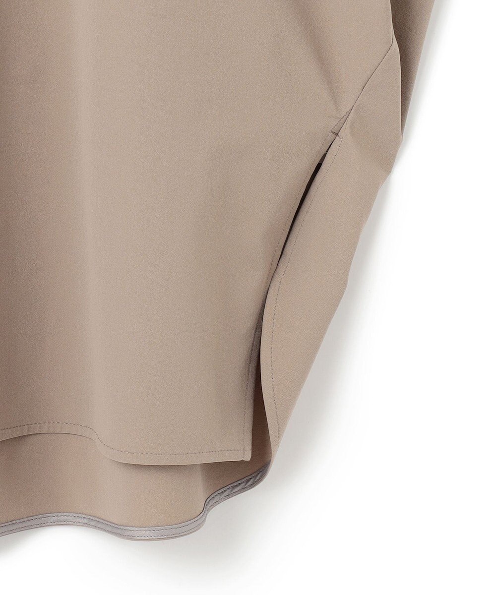 ICB 【接触冷感・UVカット・洗える】ヴィンテージスパンブロード デザインブラウス 