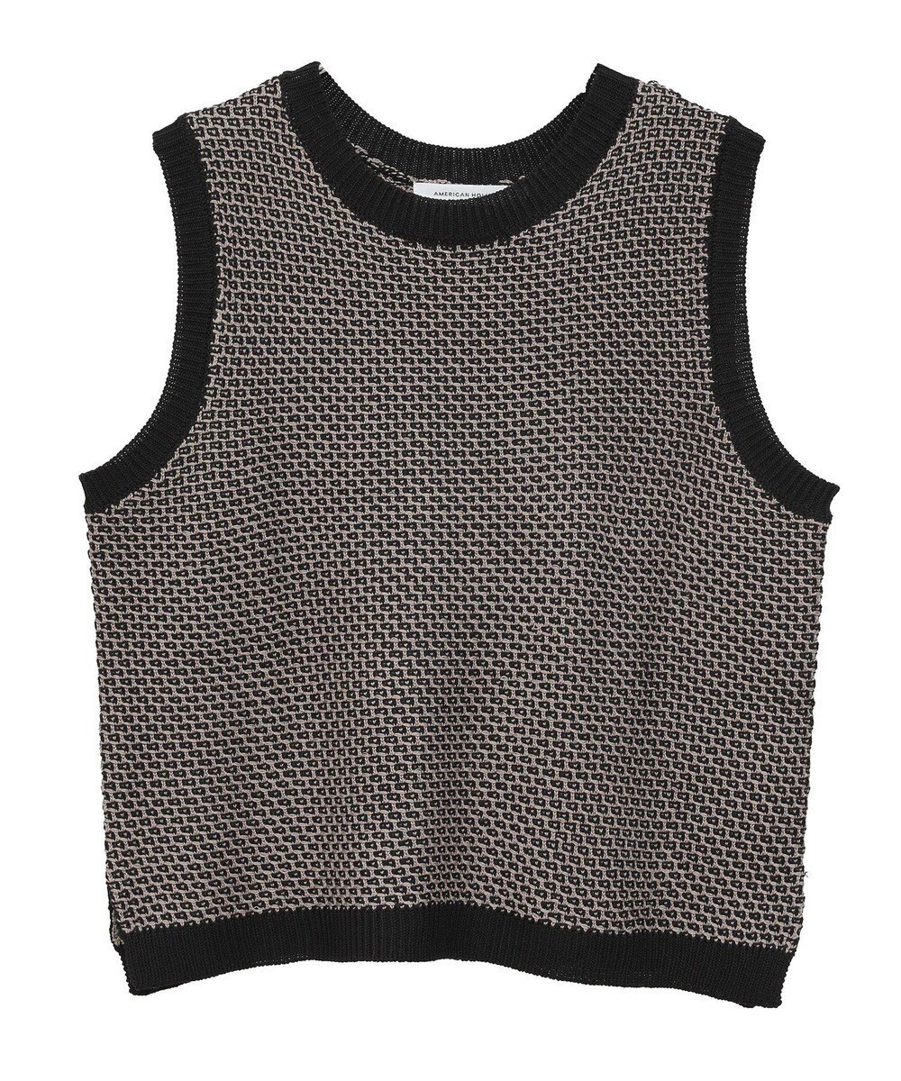 AMERICAN HOLIC ジャガードニットベスト 