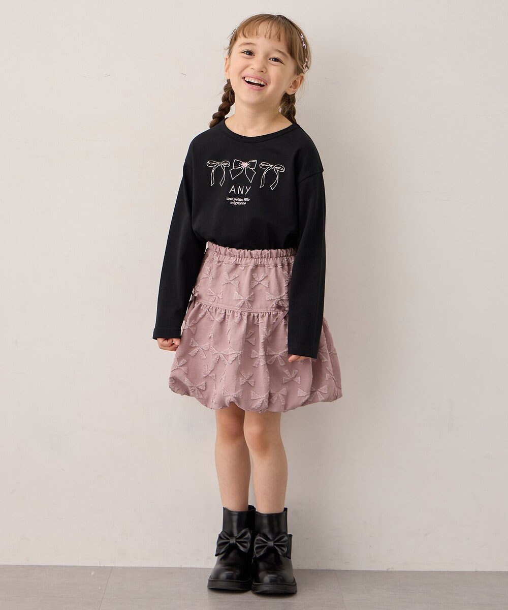 ANY KIDS リボン バルーンスカート 