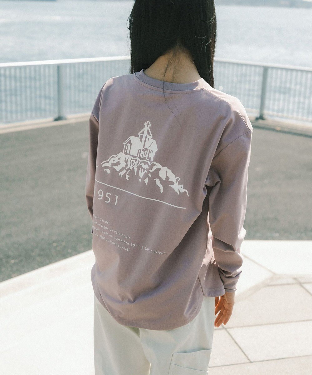 SHARE PARK LADIES 【UNISEX】吸水速乾 LMCバックプリントロングスリーブTシャツ（S・Mサイズ） 