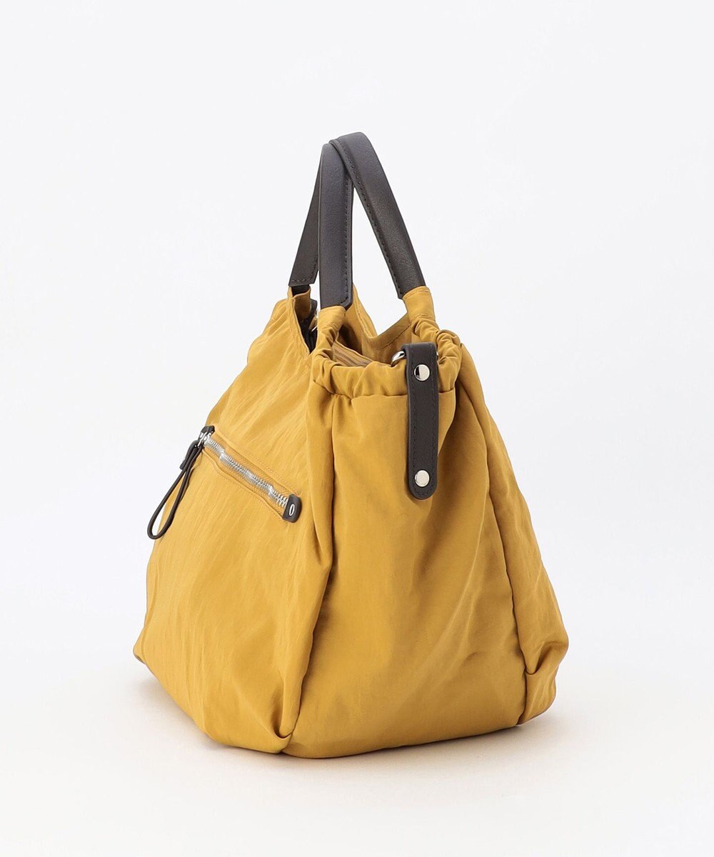 LA BAGAGERIE 【MONICA】サイドギャザー2WAYトートバッグ Mサイズ 