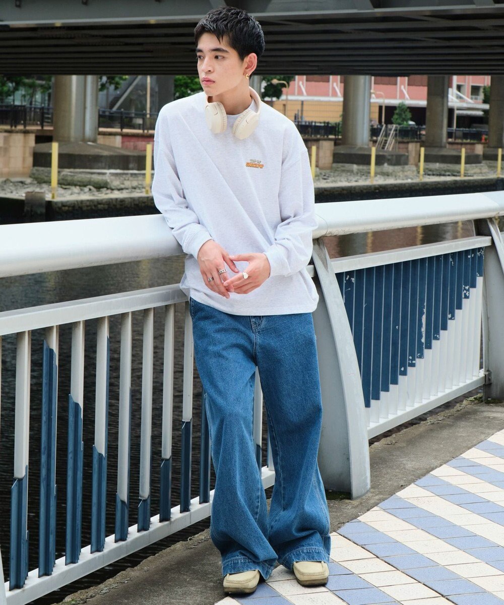 WEGO 【ユニセックス着用ITEM】ボーイズグラフィックBIG　T（LS） 