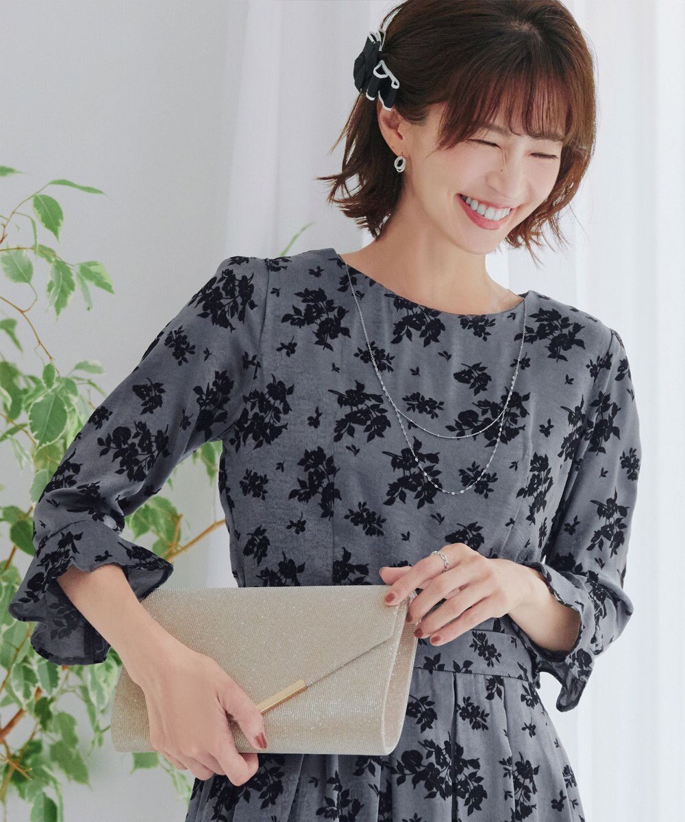 Tiaclasse 【安田美沙子さん着用・金属アレルギー対応】キュービックレイヤードフープピアス 