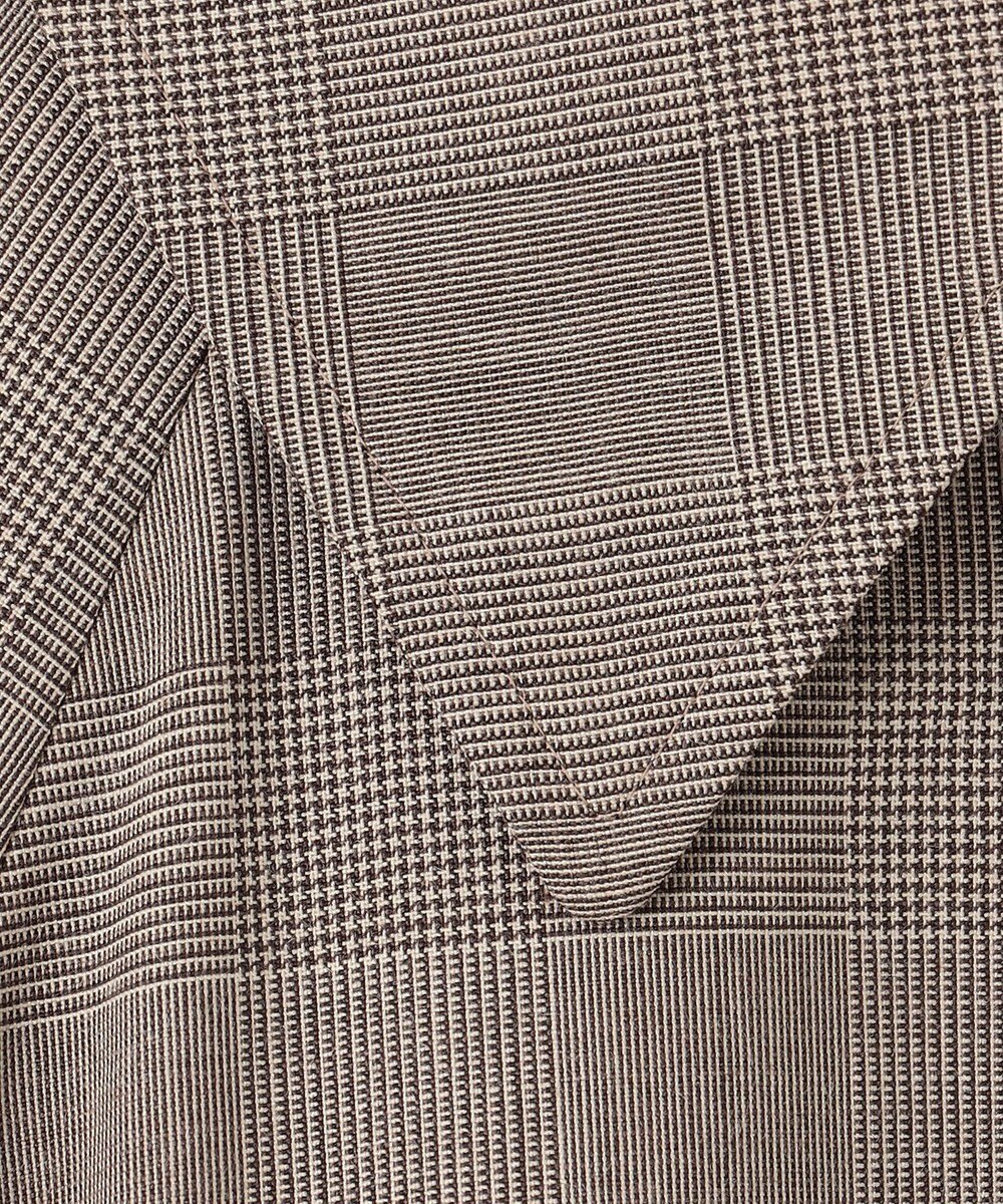 BEIGE， MER / グレンチェックコート 