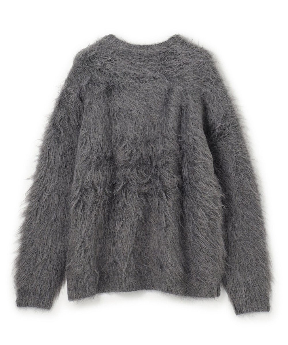 UNFILO MENS 【男女兼用】シャギー クルーネックニット 