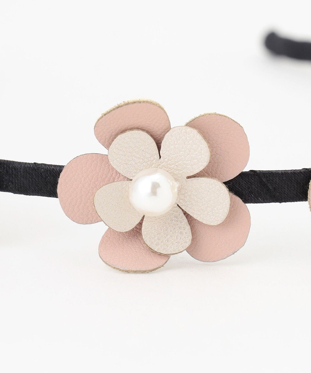 組曲 KIDS 【Fサイズ】フラワーパール カチューシャ 