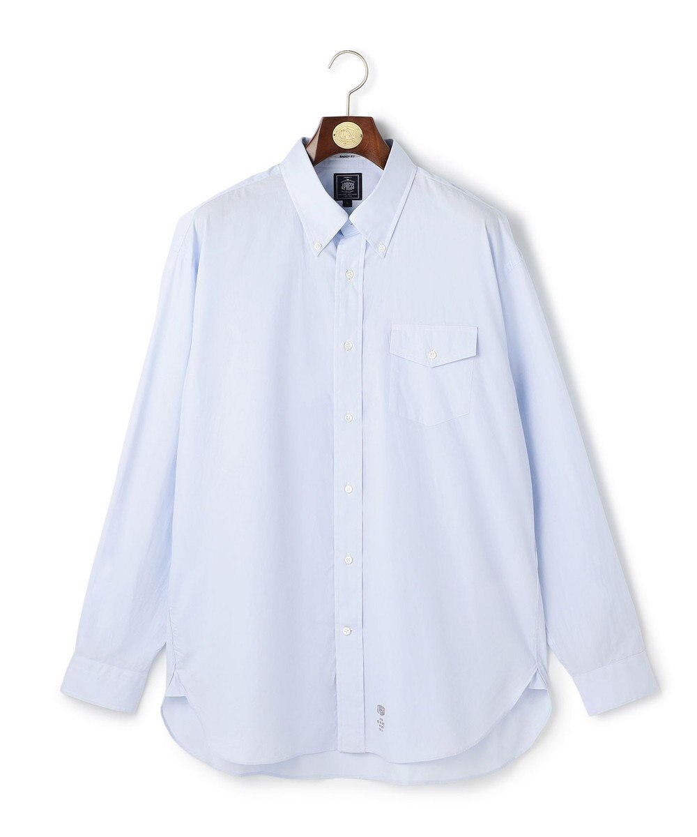 J.PRESS MEN 【J.PRESS ORIGINALS】【UNISEX】Cotton Broad Cloth Shirt / B.D. / Baggy-Fit 