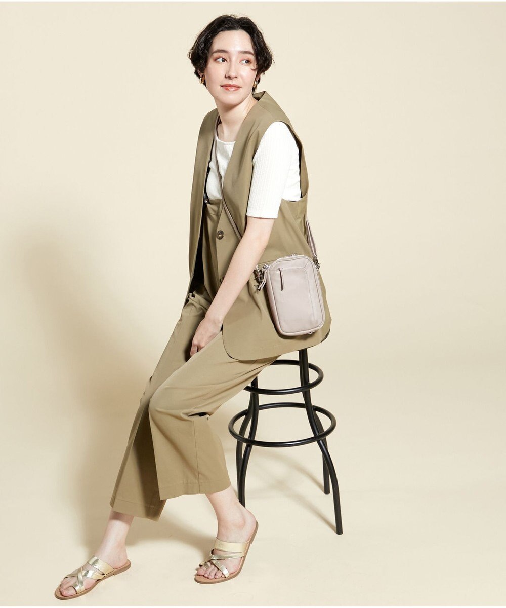 Y'SACCS イタリアンシープ多機能ポシェット 