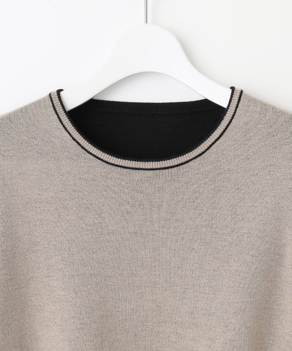 自由区 S 【洗える/マルチウェイ】リバーシブルニット セットアップ 