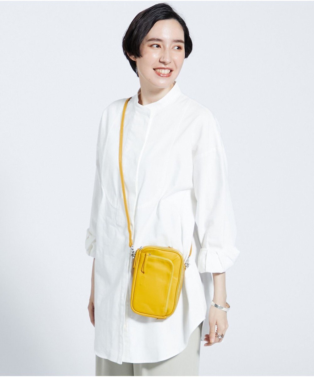 Y'SACCS イタリアンシープ多機能ポシェット 