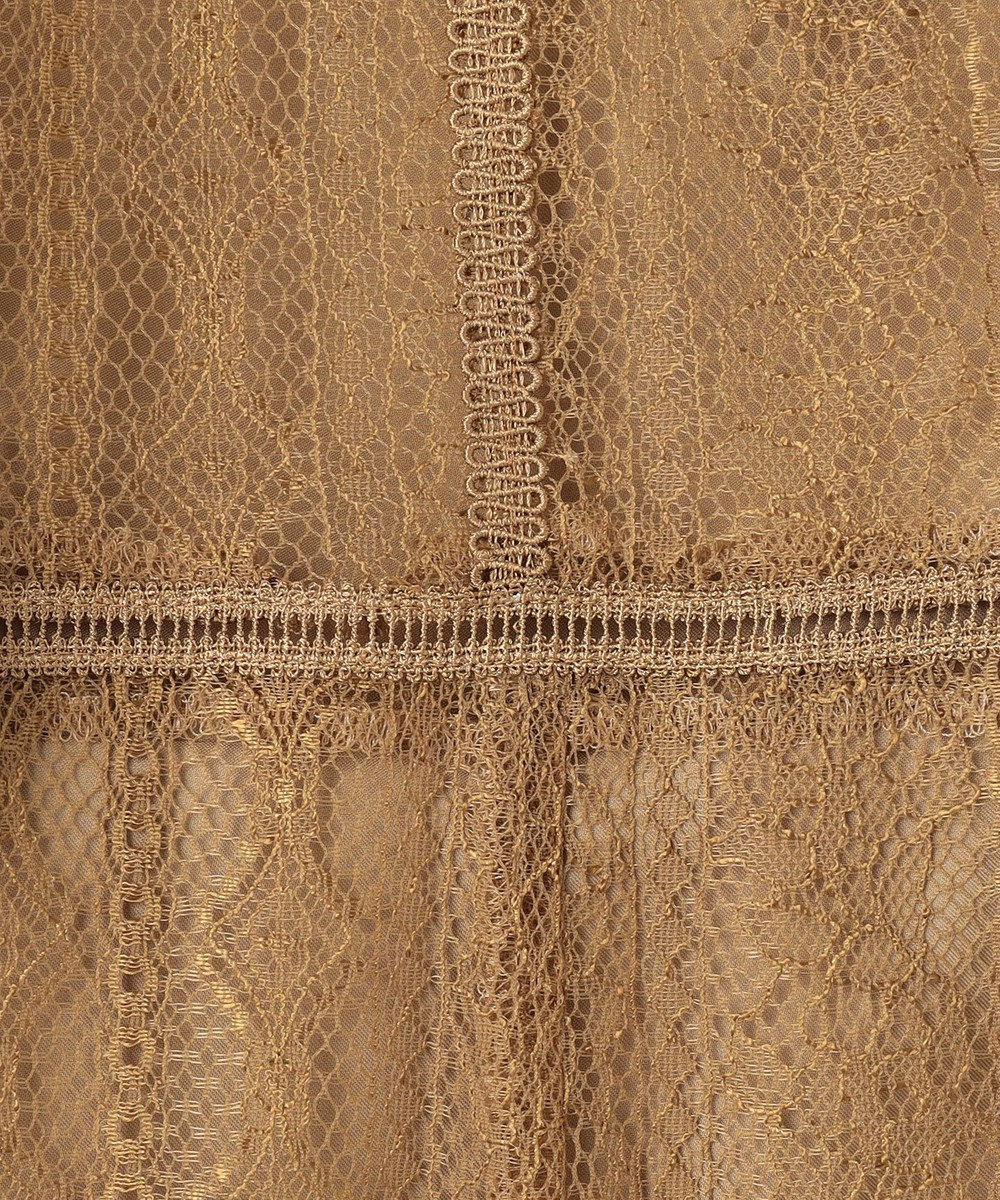 ANY SIS 【洗える】ストライプレーシー ドレス 