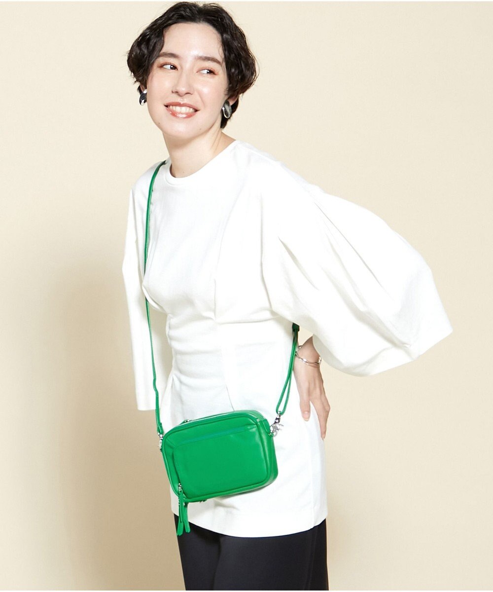 Y'SACCS イタリアンシープ多機能ポシェット 