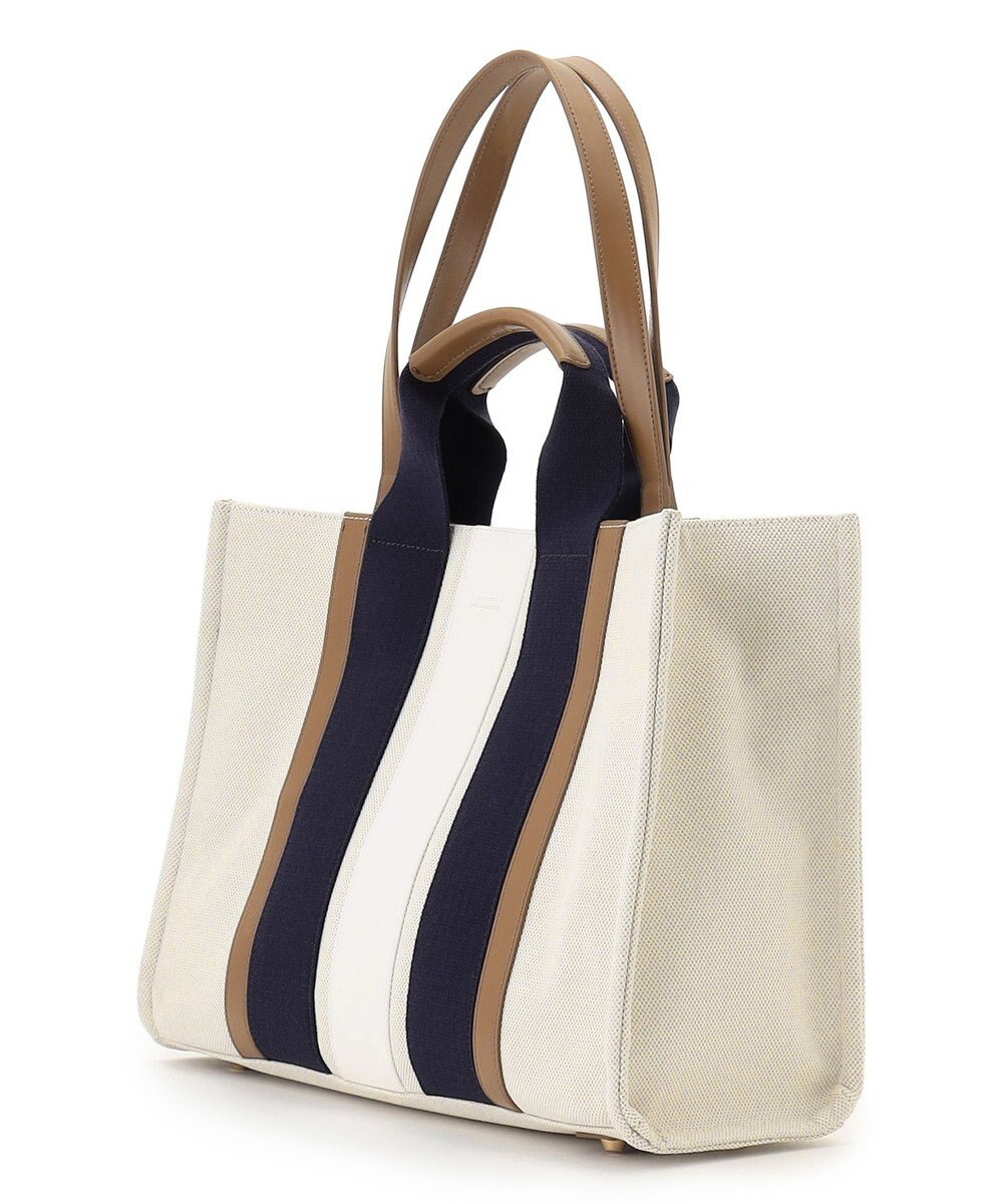 23区 【先行予約】ストライプキャンバス トートバッグ 