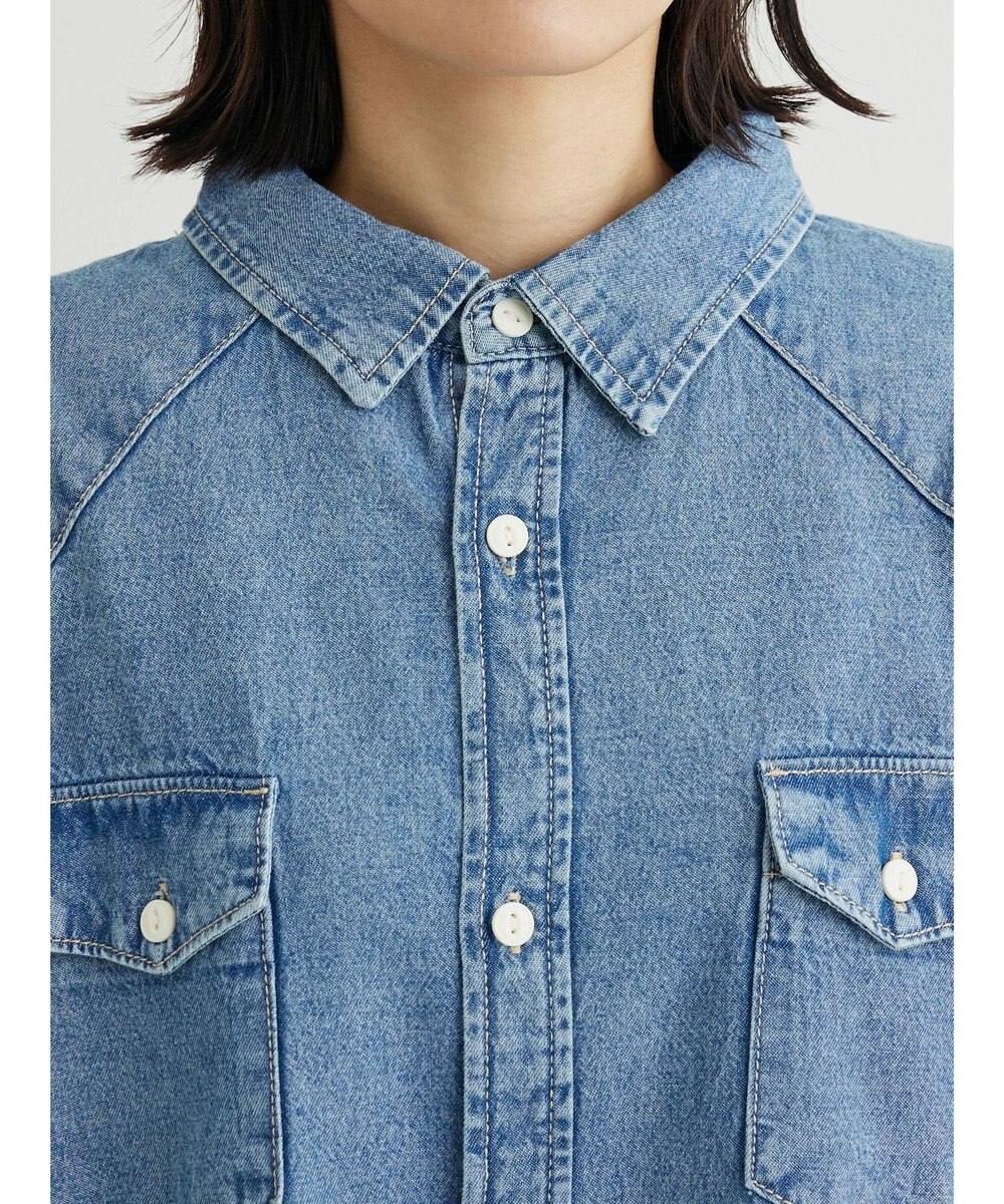 Green Parks ウエスタンＢｉｇデニムシャツ 