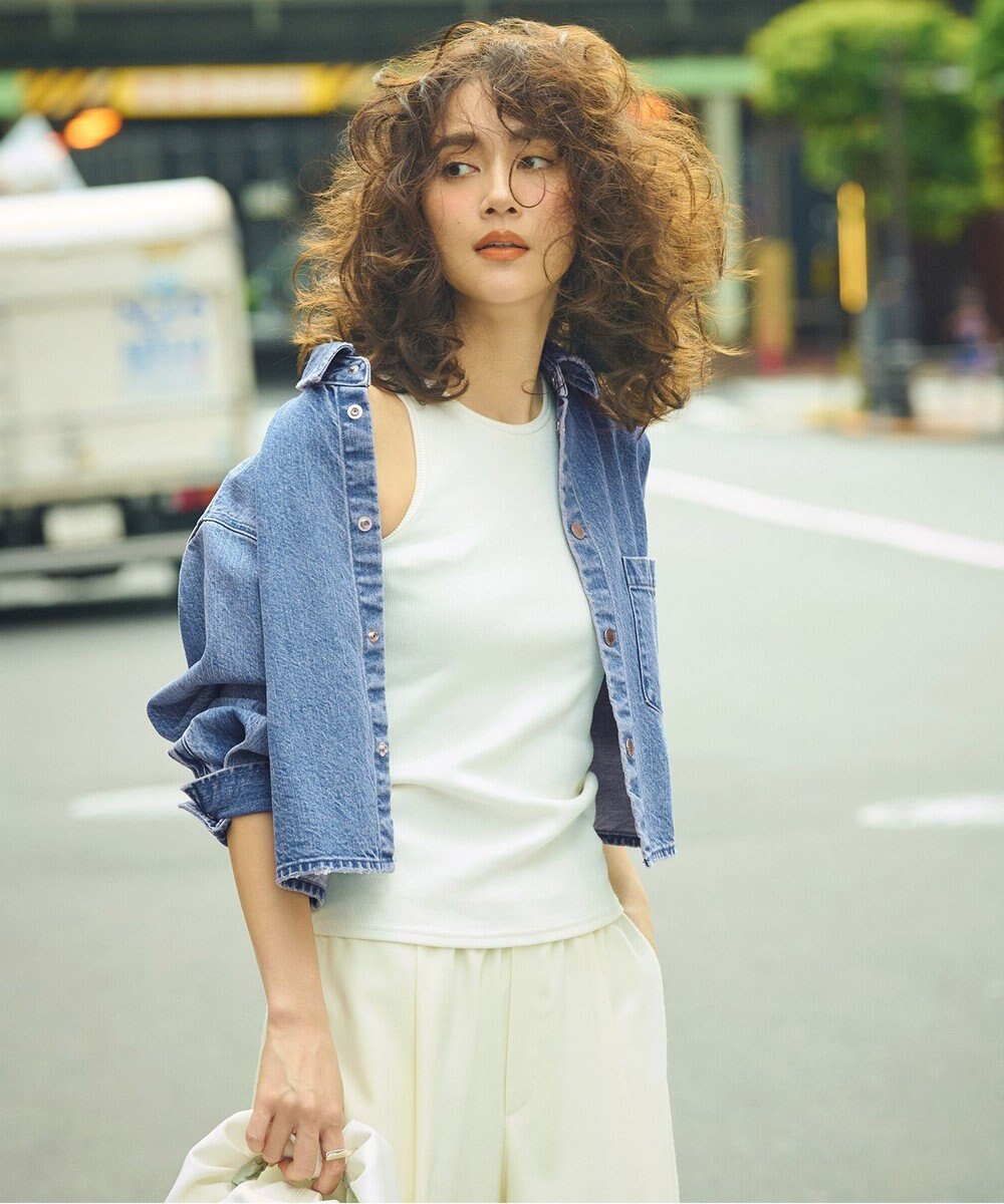 uncrave 【upper hights × uncrave WHITE】THE WHITE シャツジャケット（uncrave WHITE） 